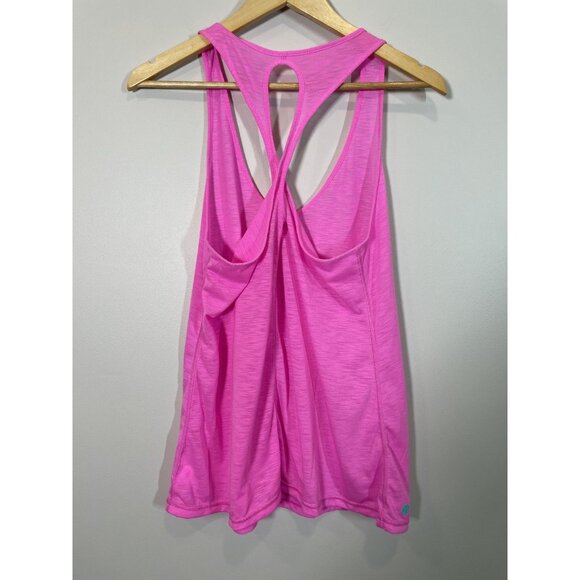Lilly Pulitzer Pink Sleeveless Tank Top Size M Activewear Luxletic Workout - Picture 5 of 9